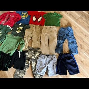 Lot of Boys 3T/4T clothes!  Shirts, pants, shorts, swim!
